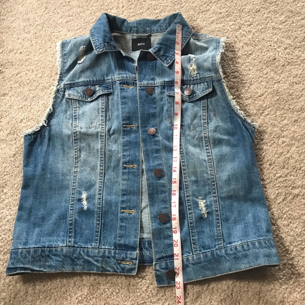 Vest, Jean BDG Distressed/Punk